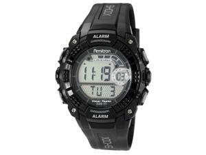Armitron 40-8209BLK Mens Black Case LCD Module Black Strap Watch Armitron 40-8209BLK Mens Black Case LCD Module Black Strap Watch