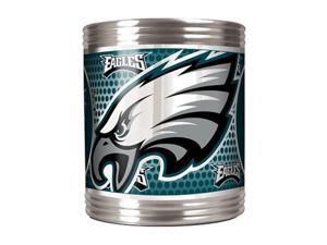 Great American Products 73517 Philadelphia Eagles Stainless Steel Can Holder with Metallic Graphics Great American Products 73517 Philadelphia Eagles Stainless Steel Can Holder with Metallic Graphics