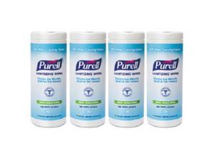 Hand Sanitizing Wipes 5 3/4" x 7" Fresh Citrus 100/Canister 4 Canister/Pack Hand Sanitizing Wipes 5 3/4" x 7" Fresh Citrus 100/Canister 4 Canister/Pack