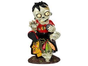 Chicago Blackhawks Zombie Figurine - On Logo Chicago Blackhawks Zombie Figurine - On Logo
