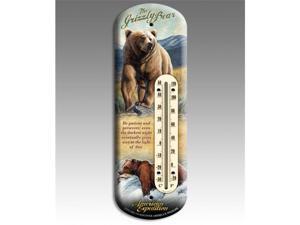 Ideaman BTHM-117 Back Porch Thermometer - Grizzly Bear Ideaman BTHM-117 Back Porch Thermometer - Grizzly Bear