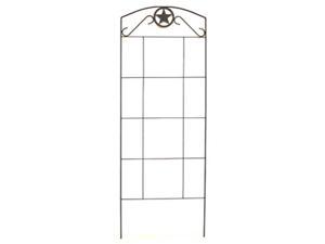 American Gardenworks AMTT 25 x 65 in. Americana Collection Matte Black Trellis American Gardenworks AMTT 25 x 65 in. Americana Collection Matte Black Trellis