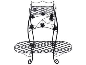 Creative Motion 13543 Wire Planter Stand - 2 - Tier Creative Motion 13543 Wire Planter Stand - 2 - Tier