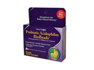 Natrol 800490 Natrol Probiotic Acidophilus BioBeads - 90 Beads Natrol 800490 Natrol Probiotic Acidophilus BioBeads - 90 Beads