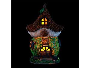 Exhart 30344 12 in. Solar Pinecone Cottage Exhart 30344 12 in. Solar Pinecone Cottage