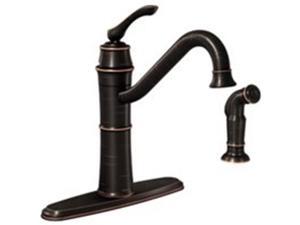 Moen 6486146 Single Handle High Arc Faucet, Bronze Moen 6486146 Single Handle High Arc Faucet, Bronze