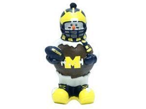 Michigan Wolverines Garden Gnome - Snowman Michigan Wolverines Garden Gnome - Snowman