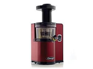 Omega OMVSJ843QR Vertical Slow Juicer, Red Omega OMVSJ843QR Vertical Slow Juicer, Red