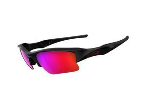 Oakley 26-220 Polarized Flak Jacket Xlj Sunglasses - Polished Black Oakley 26-220 Polarized Flak Jacket Xlj Sunglasses - Polished Black