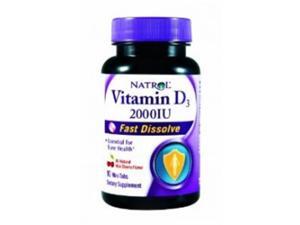Natrol 611806 Natrol Vitamin D3 Wild Cherry - 2000 IU - 90 Mini Tablets Natrol 611806 Natrol Vitamin D3 Wild Cherry - 2000 IU - 90 Mini Tablets