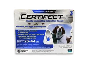 Merial 004CER3-23-44 Certifect For Dogs Merial 004CER3-23-44 Certifect For Dogs