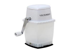 Victorio Timeless Home Ice Crusher Machine with Safety lid (White) - Strong Base Victorio Timeless Home Ice Crusher Machine with Safety lid (White) - Strong Base