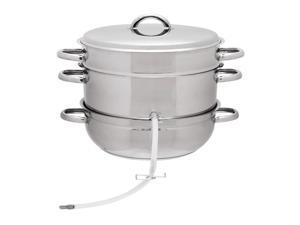 Victorio Multi-Use 8-quart Stainless Steel Steamer Juicer Extractor / Colander Victorio Multi-Use 8-quart Stainless Steel Steamer Juicer Extractor / Colander