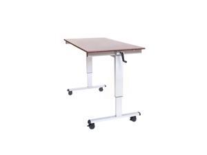 Luxor Standup-CF60-DW 60" Crank Adjustable Computer Workstation Stand Up Desk Luxor Standup-CF60-DW 60" Crank Adjustable Computer Workstation Stand Up Desk