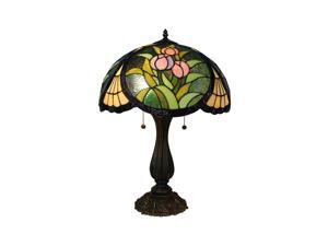 Amora Lighting AM1113TL16 Tiffany Style Tulips Design 23" Table Lamp Amora Lighting AM1113TL16 Tiffany Style Tulips Design 23" Table Lamp
