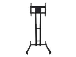 Luxor Durable FP1000 Height Adjustable Rolling TV Stand - Holds upto 70" TV Luxor Durable FP1000 Height Adjustable Rolling TV Stand - Holds upto 70" TV
