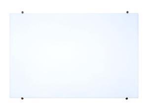 Luxor 60"W x 40" Magnetic Wall-Mounted Glass Marker Board Luxor 60"W x 40" Magnetic Wall-Mounted Glass Marker Board