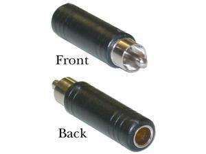 Cable Wholesale 1/4 inch Mono Female / RCA Male Mono to RCA adapter Cable Wholesale 1/4 inch Mono Female / RCA Male Mono to RCA adapter