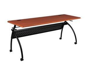 Balt Chi Flipper Table 72 X 24 Light Cherry Balt Chi Flipper Table 72 X 24 Light Cherry