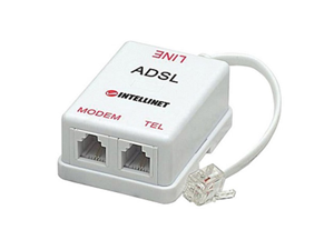Intellinet Adsl Modem Adapter, White Intellinet Adsl Modem Adapter, White