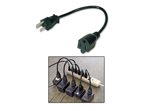 Ziotek 14in Power Strip Liberator Extension Cable - 5 pack Ziotek 14in Power Strip Liberator Extension Cable - 5 pack