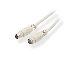 Ziotek PS2 (6-pin Mini Din) Extension Cable F/M - 15ft Ziotek PS2 (6-pin Mini Din) Extension Cable F/M - 15ft