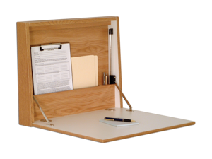 Wooden Mallet Foldaway Home Office Wall Desk / Laptop Computer Workstation Desk Furniture -Oak Wooden Mallet Foldaway Home Office Wall Desk / Laptop Computer Workstation Desk Furniture -Oak