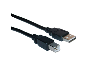 Cable Wholesale Type A Male to Type B Male USB 2.0 Printer/Device Cable, Black, 10 foot Cable Wholesale Type A Male to Type B Male USB 2.0 Printer/Device Cable, Black, 10 foot
