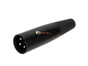 Cmple - 3Pin XLR Cable Male Microphone Plug Connector - Black Cmple - 3Pin XLR Cable Male Microphone Plug Connector - Black