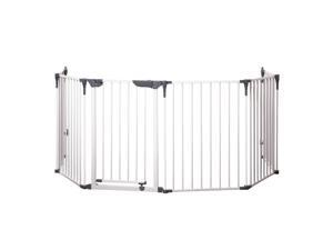 Dreambaby Home Indoor Royale Converta 3 in 1 Play-Yard And Wide Barrier Safety Multi Panel Gate 146"W x 29"H Dreambaby Home Indoor Royale Converta 3 in 1 Play-Yard And Wide Barrier Safety Multi Panel Gate 146"W x 29"H