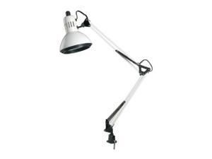 Alvin Home Office Art Craft Draft Swing-Arm Lamp White with Fluorescent Bulb Alvin Home Office Art Craft Draft Swing-Arm Lamp White with Fluorescent Bulb