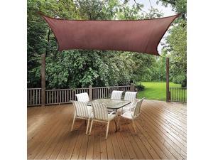 Shelter Logic Outdoor Party Patio Lawn Garden Sun Shade 12 ft. / 3,7 m Square Shade Sail Terracotta 230 gsm Shelter Logic Outdoor Party Patio Lawn Garden Sun Shade 12 ft. / 3,7 m Square Shade Sail Terracotta 230 gsm