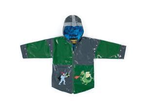 Kidorable Kids Children Outwear Grey Dragon Knight PU Coats Size 6/6X Kidorable Kids Children Outwear Grey Dragon Knight PU Coats Size 6/6X