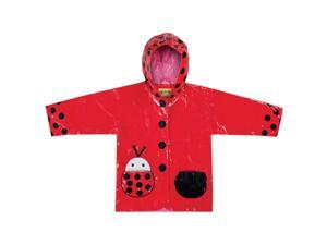 Kidorable Kids Children Outwear Ladybug PU Rain Coats Size 4T Kidorable Kids Children Outwear Ladybug PU Rain Coats Size 4T