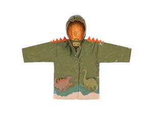 Kidorable Kids Children Outwear Green Dinosaur PU Coats Size 2T Kidorable Kids Children Outwear Green Dinosaur PU Coats Size 2T