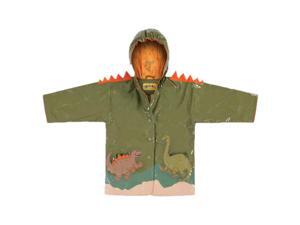Kidorable Kids Children Outwear Green Dinosaur PU Coats Size 4T Kidorable Kids Children Outwear Green Dinosaur PU Coats Size 4T