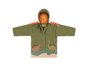 Kidorable Kids Children Outwear Green Dinosaur PU Coats Size 6/6X Kidorable Kids Children Outwear Green Dinosaur PU Coats Size 6/6X