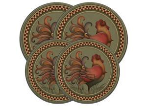 Range Kleen Kitchen Electric Stove Cooktop Round Burner Kovers "Rooster" Range Kleen Kitchen Electric Stove Cooktop Round Burner Kovers "Rooster"