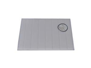 Carnation Home Fashions Medium-Sized, Memory Foam Bath Mat in Pewter Carnation Home Fashions Medium-Sized, Memory Foam Bath Mat in Pewter