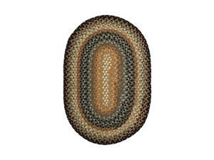 Homespice Decor 401212 Cocoa Bean Cotton Braided Rugs - Oval Homespice Decor 401212 Cocoa Bean Cotton Braided Rugs - Oval