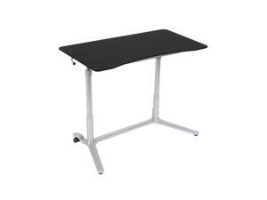 Calico Designs Sierra Adjustable Height Desk in Silver / Black 51230 Calico Designs Sierra Adjustable Height Desk in Silver / Black 51230