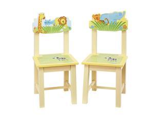 Guidecraft Kids Indoor Playschool Savanna Smiles Extra Chairs (Set of 2) Guidecraft Kids Indoor Playschool Savanna Smiles Extra Chairs (Set of 2)