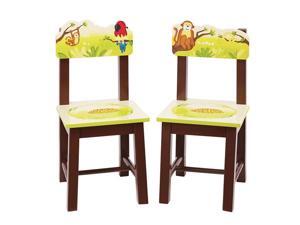 Guidecraft Kids Indoor Playschool Jungle Party Extra Chairs (Set of 2) Guidecraft Kids Indoor Playschool Jungle Party Extra Chairs (Set of 2)