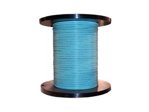 Bulk Zipcord Fiber Optic Cable, Multimode, Duplex, 50/125, OM3, Aqua, Riser Rated, Spool, 1000 foot Bulk Zipcord Fiber Optic Cable, Multimode, Duplex, 50/125, OM3, Aqua, Riser Rated, Spool, 1000 foot