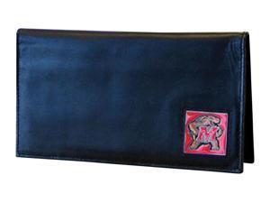 NCAA Maryland Terrapins Deluxe Leather Checkbook Cover NCAA Maryland Terrapins Deluxe Leather Checkbook Cover