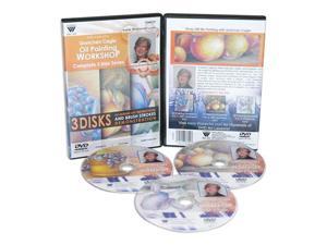 Weber Cagle Dvd 3 Disc Set Vol 1&2, Still Life and Vol 3 Floral Oil Painting 3 Hour Weber Cagle Dvd 3 Disc Set Vol 1&2, Still Life and Vol 3 Floral Oil Painting 3 Hour