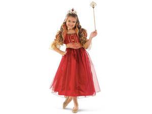 Child Gold & Burgundy Renaissance Gown Costume Forum Novelties 62573 Child Gold & Burgundy Renaissance Gown Costume Forum Novelties 62573