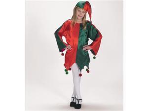 Satin Jingle Elf Child Costume Satin Jingle Elf Child Costume