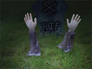 Zombie Arm Lawn Stakes (set of 2) Zombie Arm Lawn Stakes (set of 2)