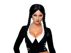 Deluxe Wednesday Addams Wig Rubies 51734 Deluxe Wednesday Addams Wig Rubies 51734
